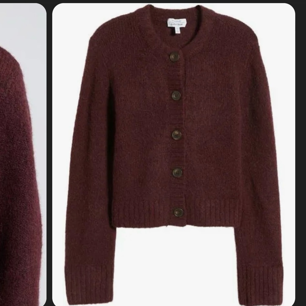Wool & Alpaca blend cardigan